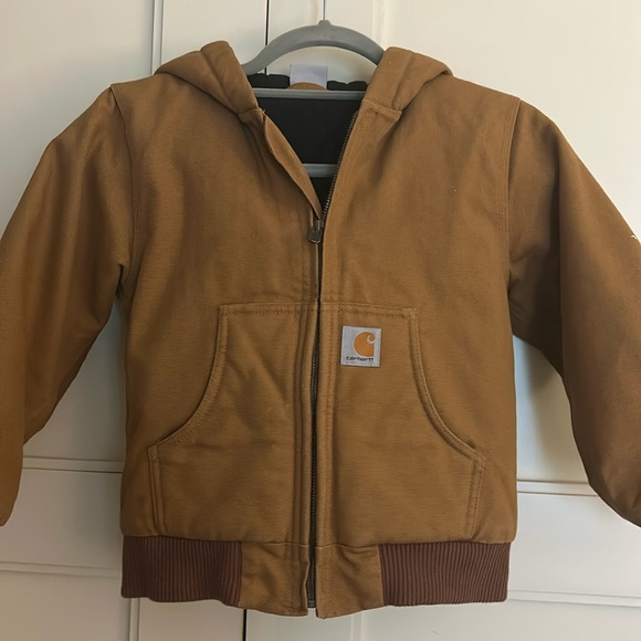 Carhartt Other - Carhartt kids hooded jacket in brown